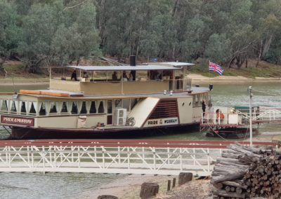 Pride of the Murray paddle steamer