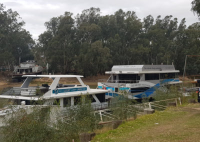 House boats on Murray river