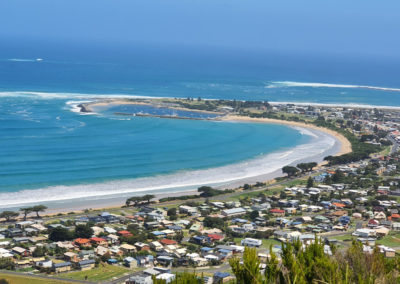 View of Apollo Bay from Mariners lookout