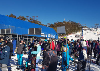 Sunny day Mt Buller with Around And About