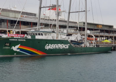 Greenpeace ship Melbourne
