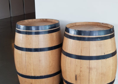 Wine barrels Yarra Valley