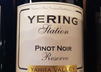 Yering Station wine Pinot Noir