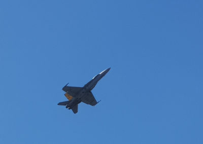 Fighter jet in Melbourne