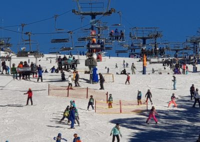 Bust day on the snow slope at Mt Buller